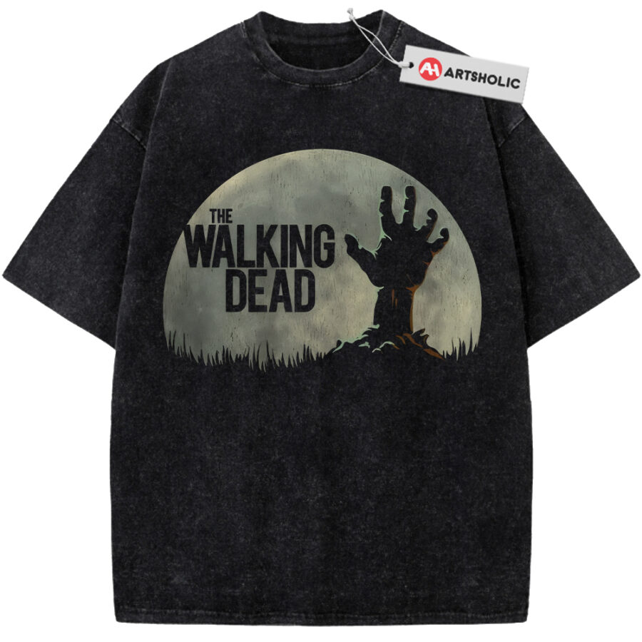 Alternative view of The Walking Dead Shirt, Halloween Shirt, Horror Shirt, Vintage T-Shirt