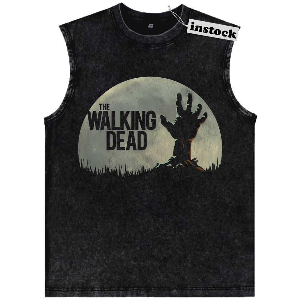 The Walking Dead Tank Top, Halloween Tank Top, Horror Tank Top, Vintage Tank Top