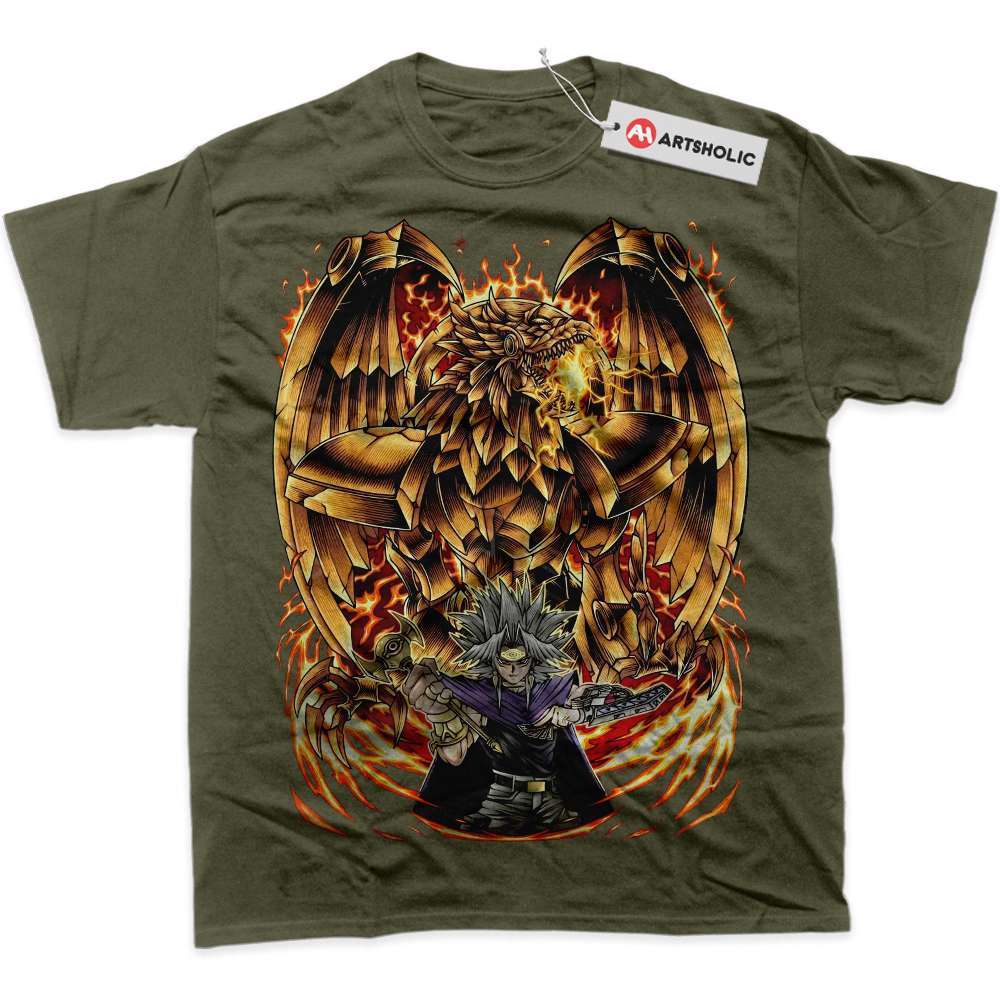 Alternative view of The Winged Dragon of Ra Shirt, Marik Ishtar Shirt, Anime Shirt, Graphic T-Shirt