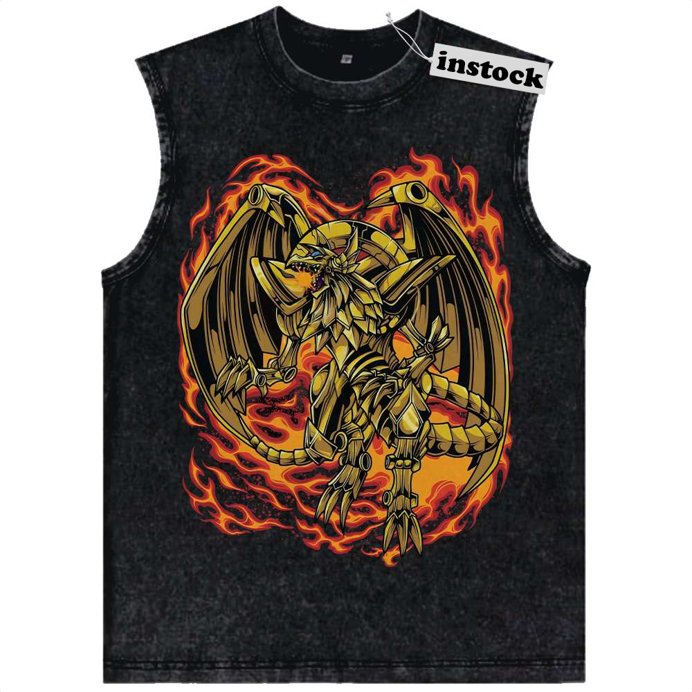 The Winged Dragon of Ra Tank Top, Anime Tank Top, Vintage Tank Top