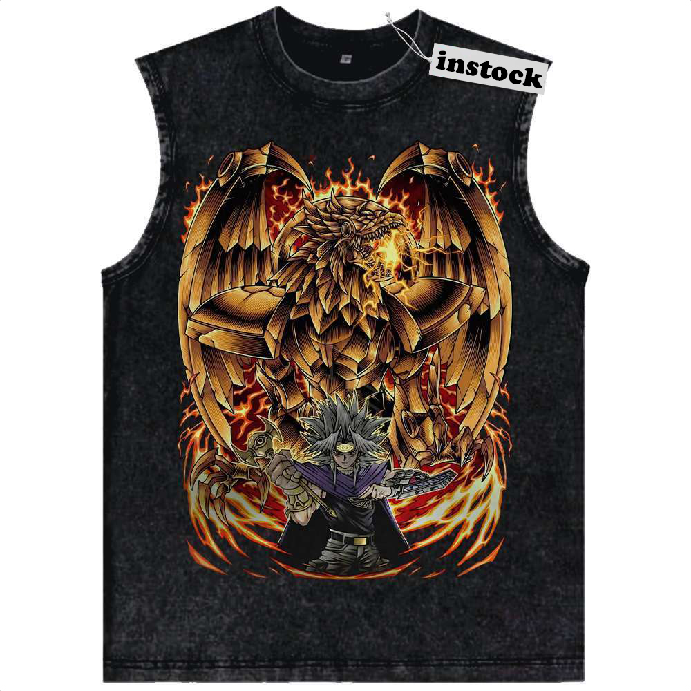 The Winged Dragon of Ra Tank Top, Marik Ishtar Tank Top, Anime Tank Top, Vintage Tank Top