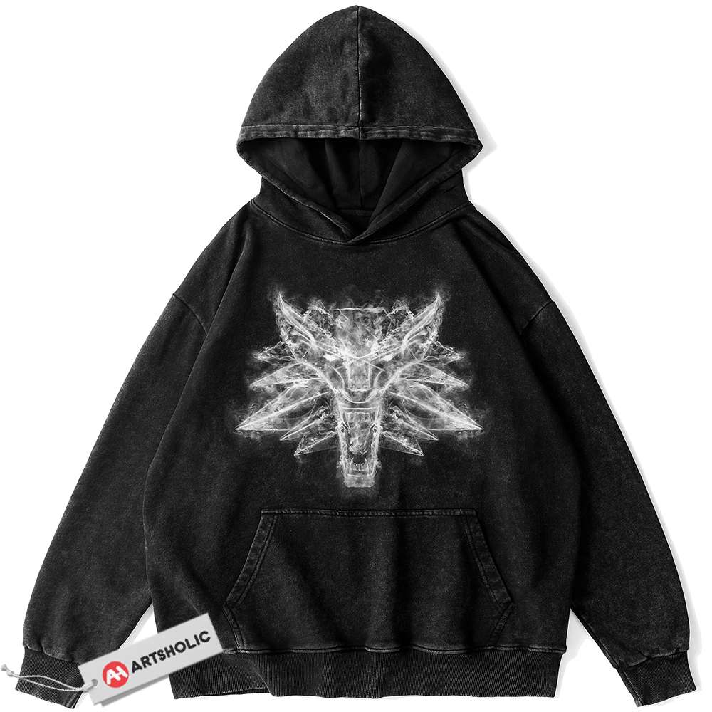 The Witcher Hoodie, Game Hoodie, Vintage Hoodie
