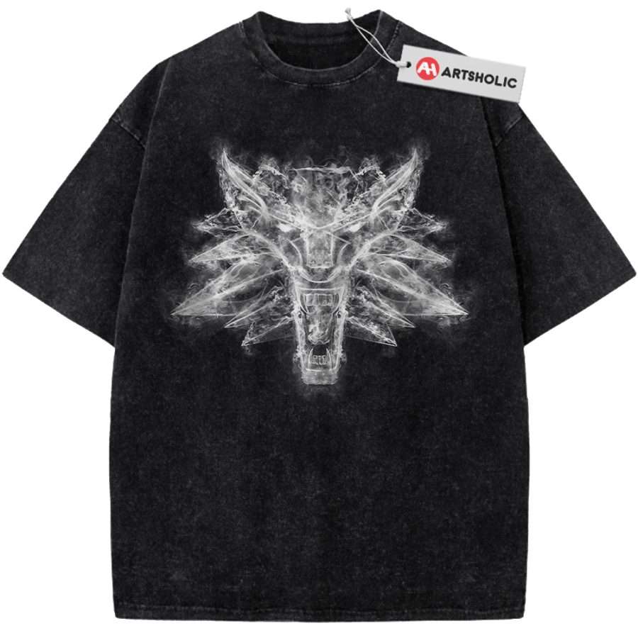 Alternative view of The Witcher Shirt, Game Shirt, Vintage T-Shirt
