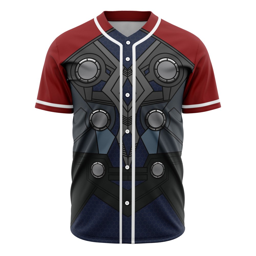 Thor Cosplay Marvel Custom Baseball Jersey - Otaku Hall