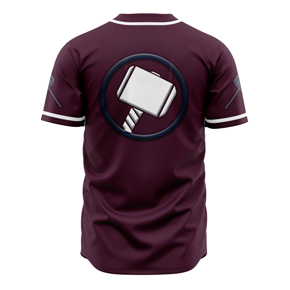 Alternative view of Thor Marvel Baseball Jersey