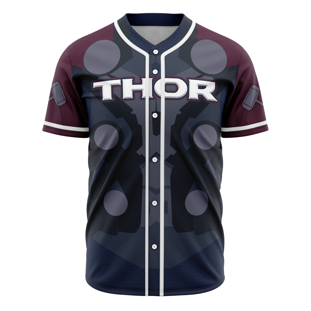 Thor Marvel Custom Baseball Jersey