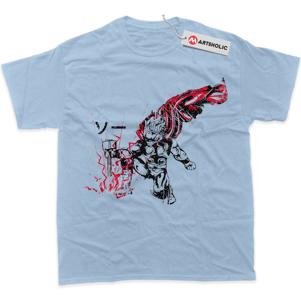 Alternative view of Thor Shirt, Marvel Comics Shirt, Graphic T-Shirt