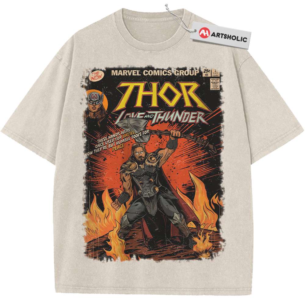 Thor Shirt, Marvel Comics Shirt, Vintage T-Shirt