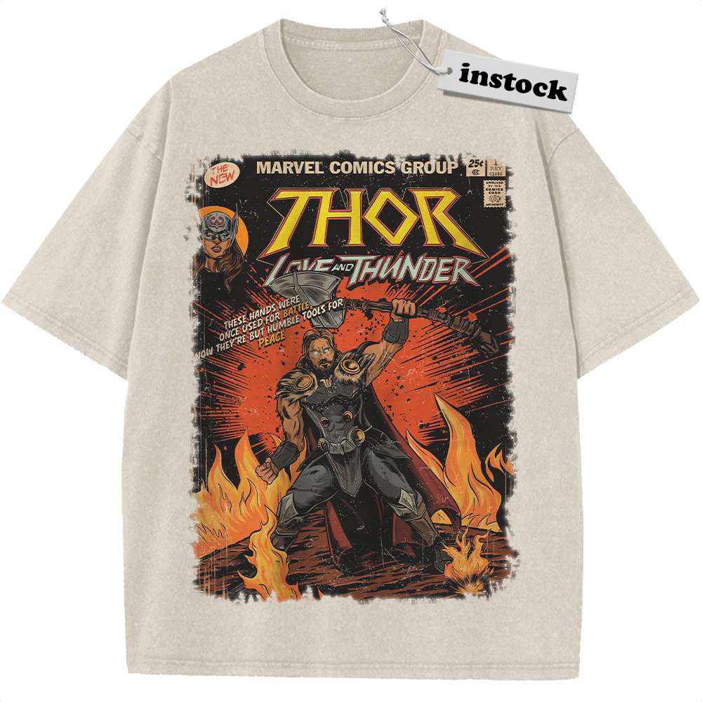 Thor Shirt, Marvel Comics Shirt, Vintage T-Shirt