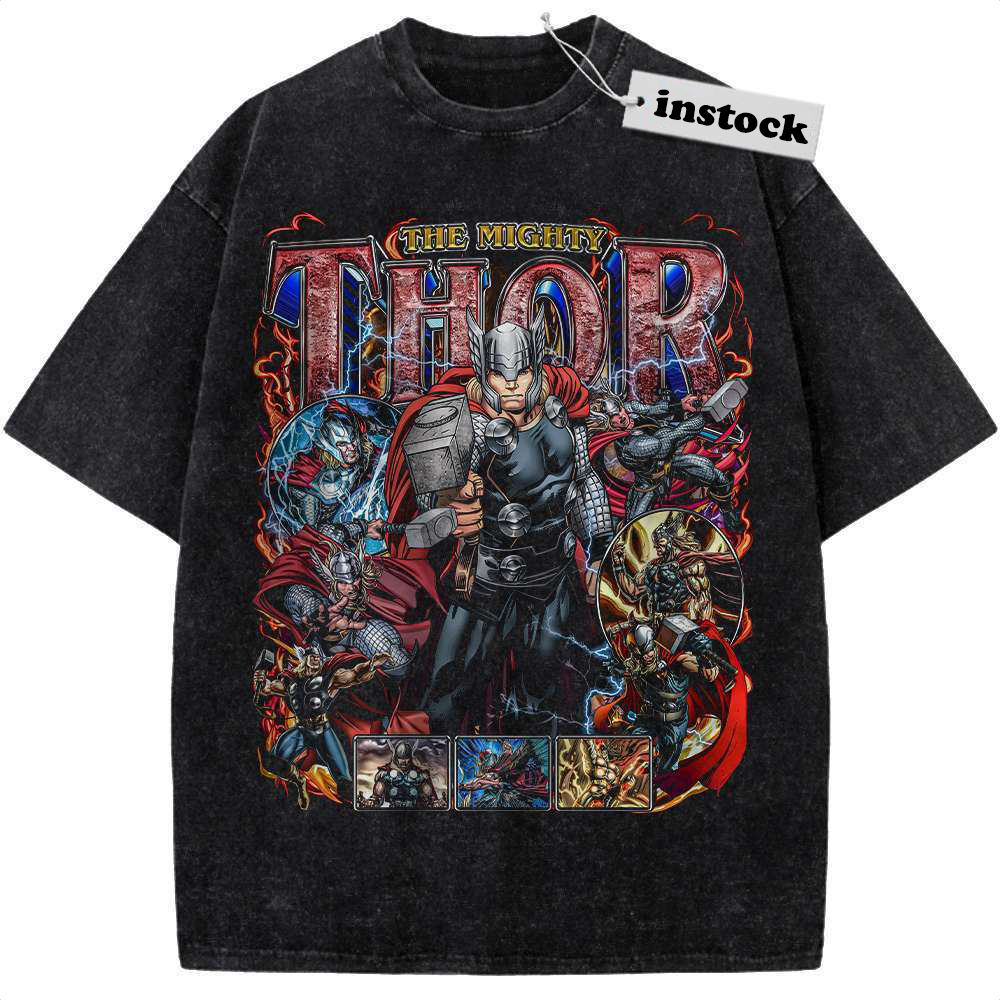 Thor Shirt, Marvel Comics Shirt, Vintage Tee