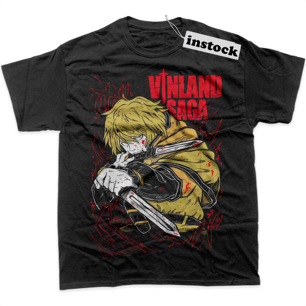 Thorfinn Shirt, Vinland Saga Shirt, Anime Shirt, Graphic T-Shirt