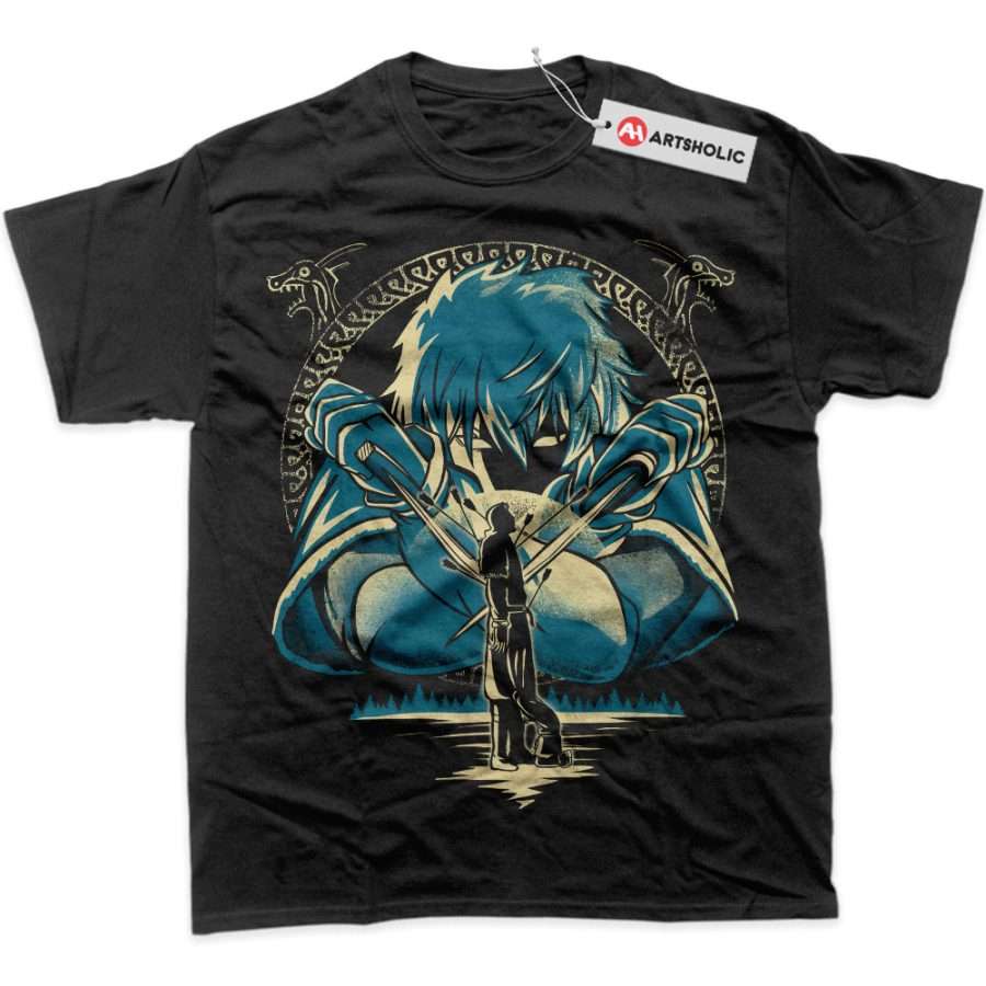 Alternative view of Thorfinn Shirt, Vinland Saga Shirt, Anime Shirt, Graphic Tee