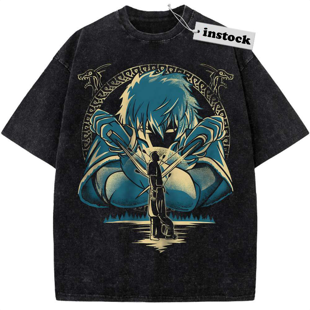Thorfinn Shirt, Vinland Saga Shirt, Anime Shirt, Vintage Tee