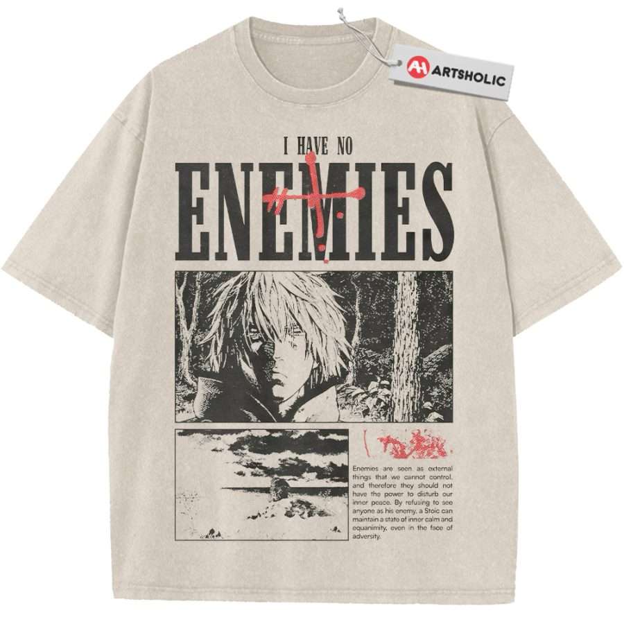 Alternative view of Thorfinn Shirt, Vinland Saga Shirt, Anime Shirt, Vintage Tee