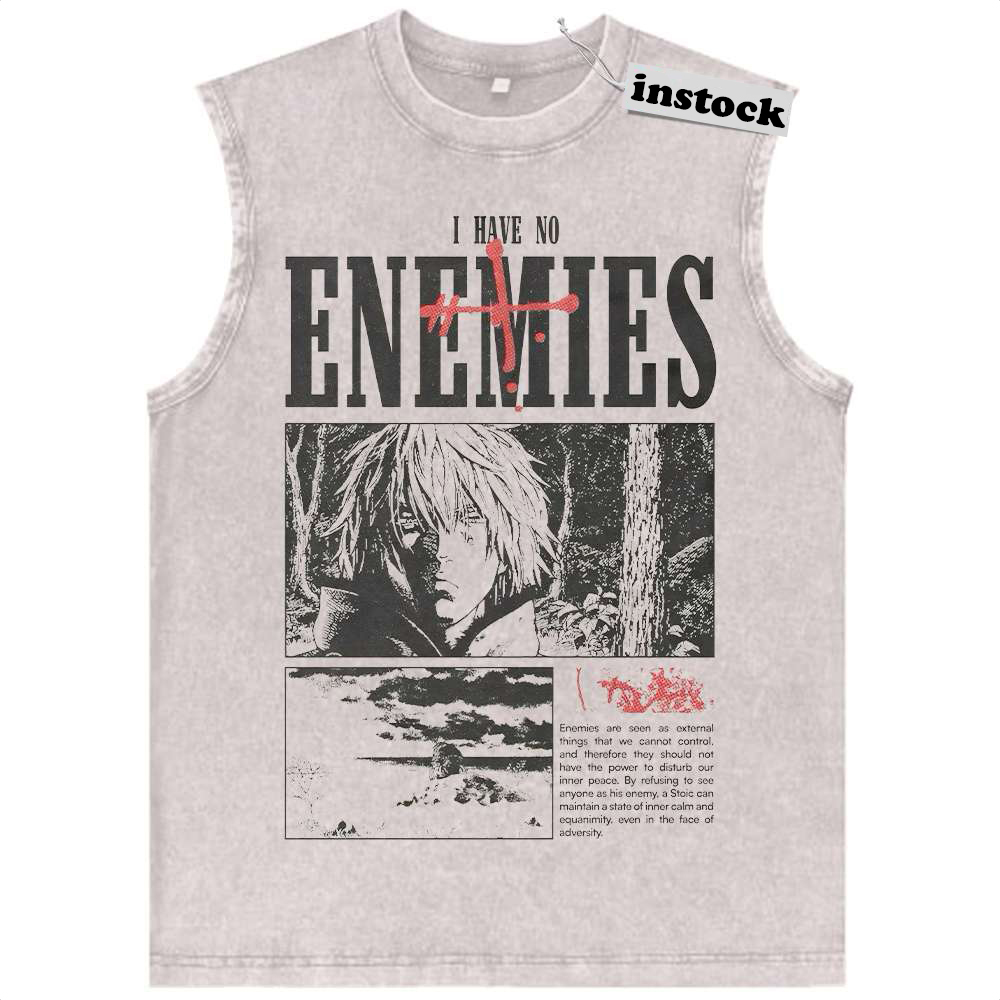 Thorfinn Tank Top, Vinland Saga Tank Top, Anime Tank Top, Vintage Tank Top