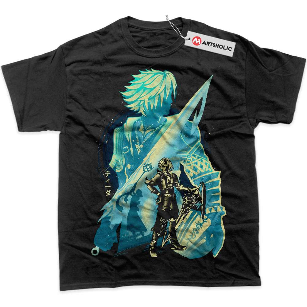 Tidus Shirt, Final Fantasy Shirt, Game Shirt, Graphic T-Shirt