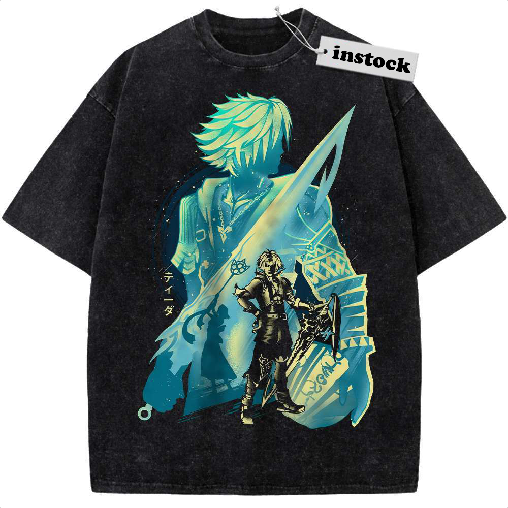 Tidus Shirt, Final Fantasy Shirt, Game Shirt, Vintage T-Shirt