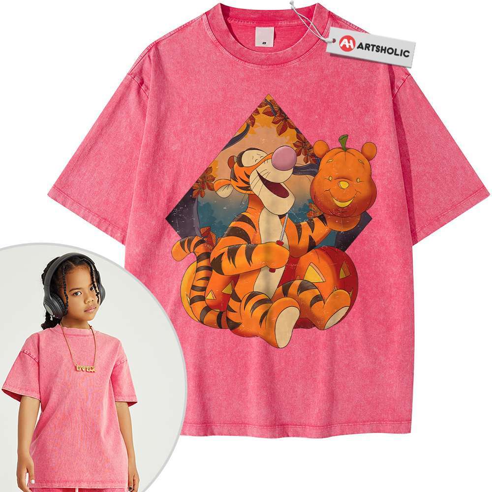 Tigger Shirt For Kids, Winnie the Pooh Shirt For Kids, Animated Shirt For Kids, Vintage Tee For Kids - Image 4
