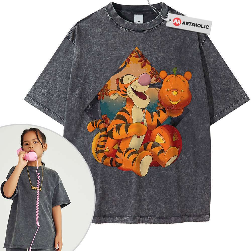 Tigger Shirt For Kids, Winnie the Pooh Shirt For Kids, Animated Shirt For Kids, Vintage Tee For Kids - Image 5