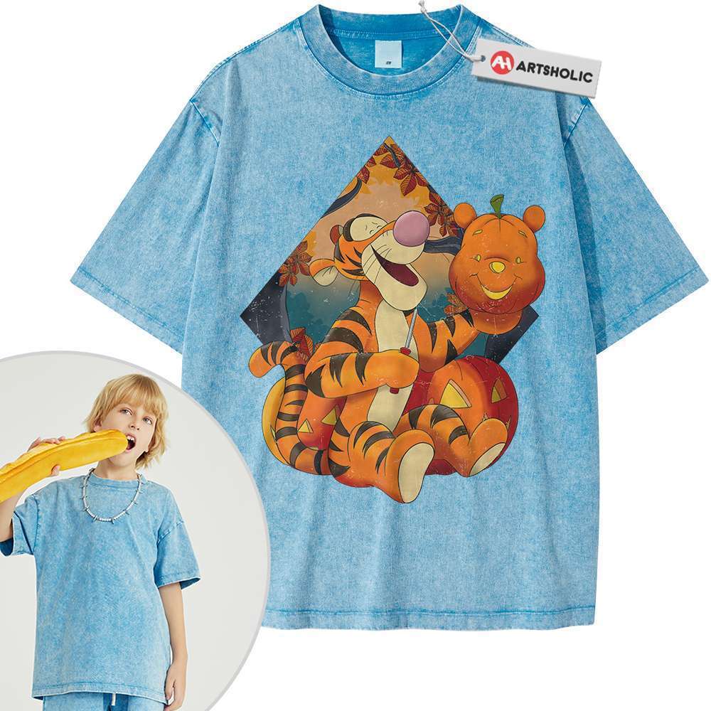 Tigger Shirt For Kids, Winnie the Pooh Shirt For Kids, Animated Shirt For Kids, Vintage Tee For Kids - Image 3