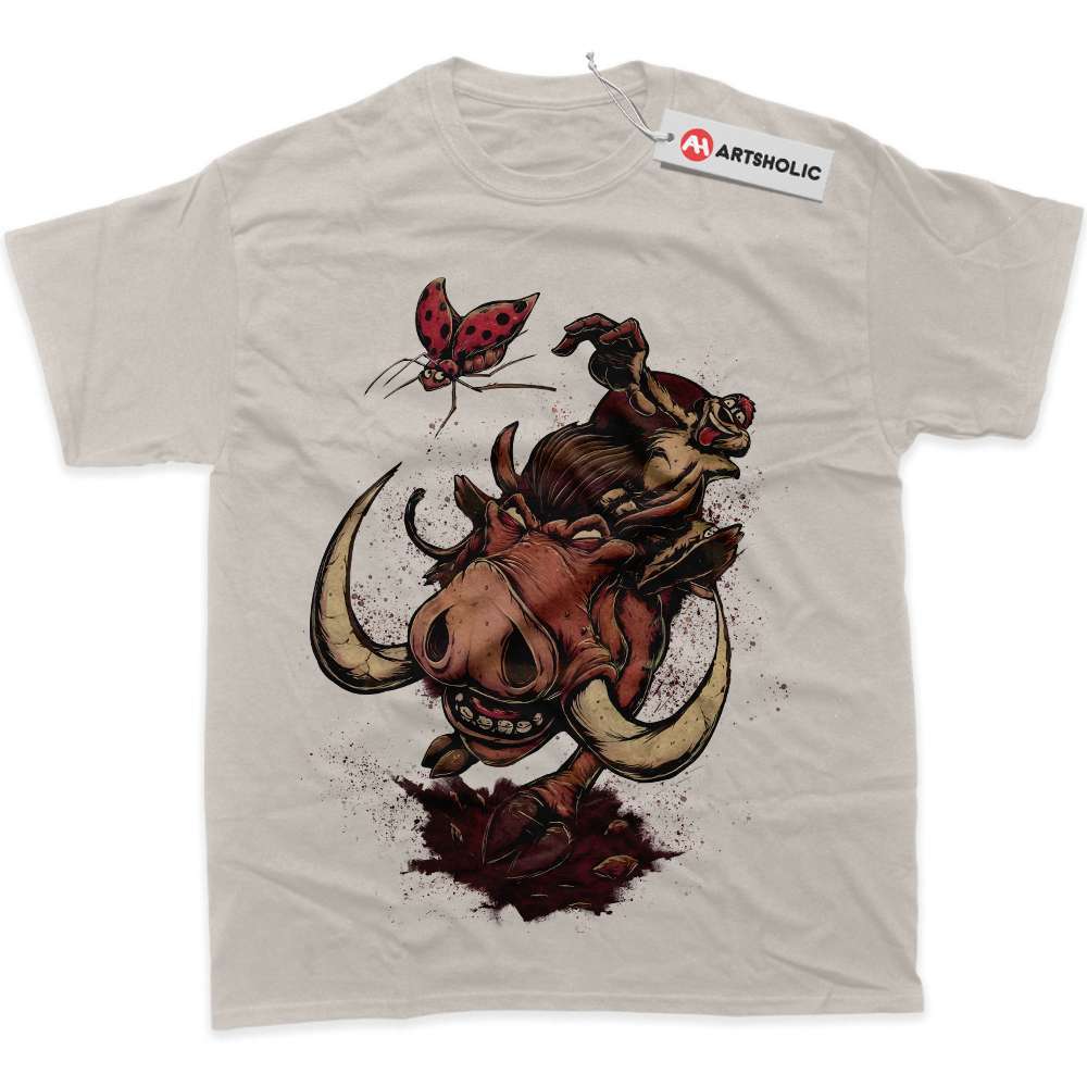Timon and Pumbaa Shirt, The Lion King Shirt, Animated Shirt, graphic Tee