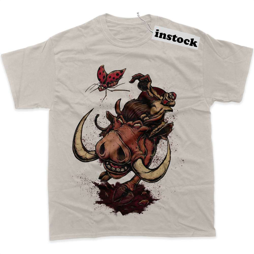 Timon and Pumbaa Shirt, The Lion King Shirt, Animated Shirt, graphic Tee