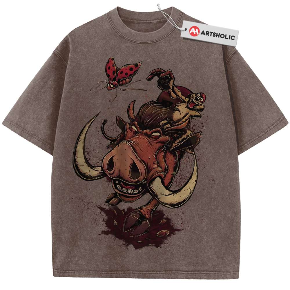 Timon and Pumbaa Shirt, The Lion King Shirt, Animated Shirt, Vintage Tee