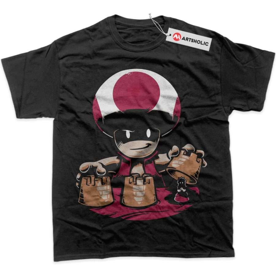 Alternative view of Toad Shirt, Super Mario Shirt, Game Shirt, Graphic Tee