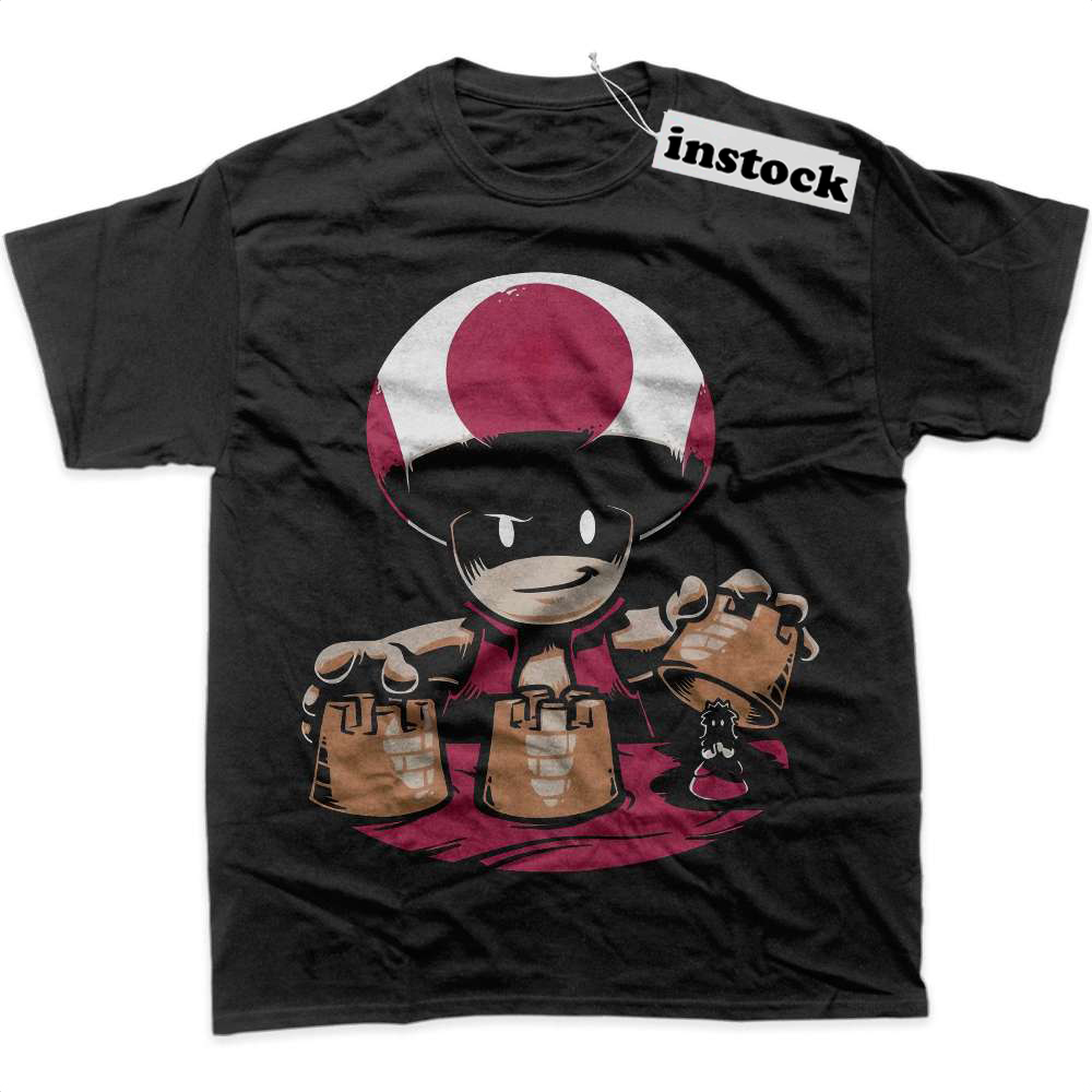 Toad Shirt, Super Mario Shirt, Game Shirt, Graphic Tee