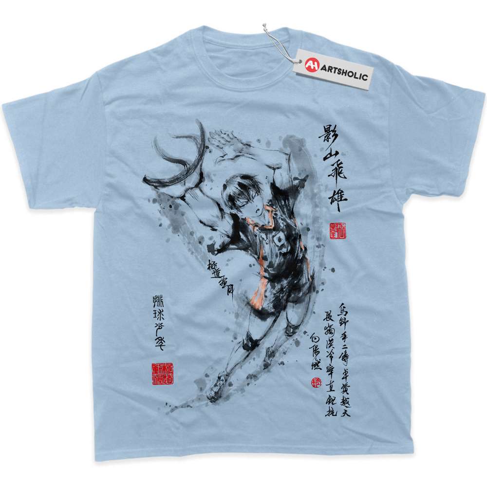 Alternative view of Tobio Kageyama Shirt, Haikyu!! Shirt, Anime Shirt, Graphic Tee