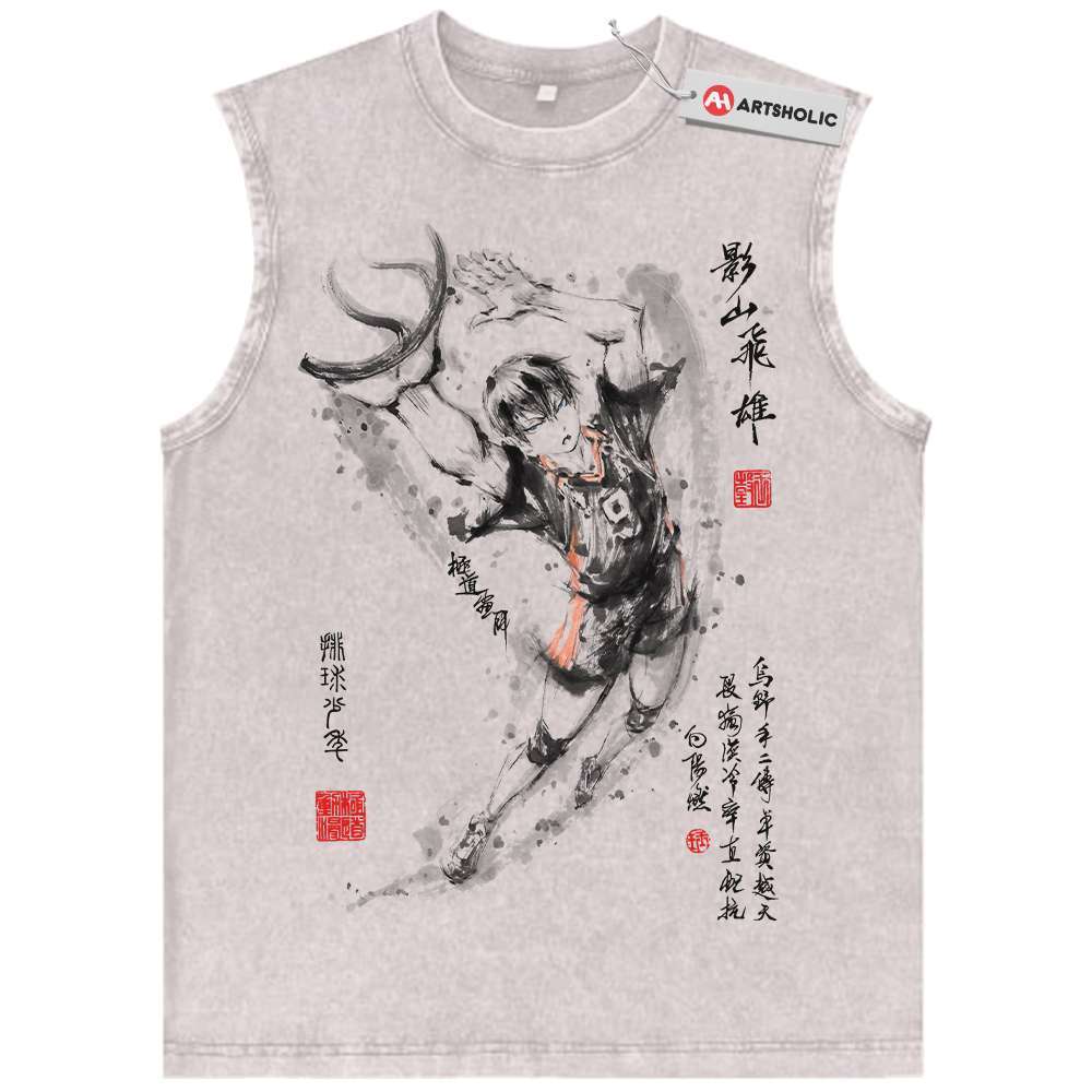 Tobio Kageyama Tank Top, Haikyu!! Tank Top, Anime Tank Top, Vintage Tank Top