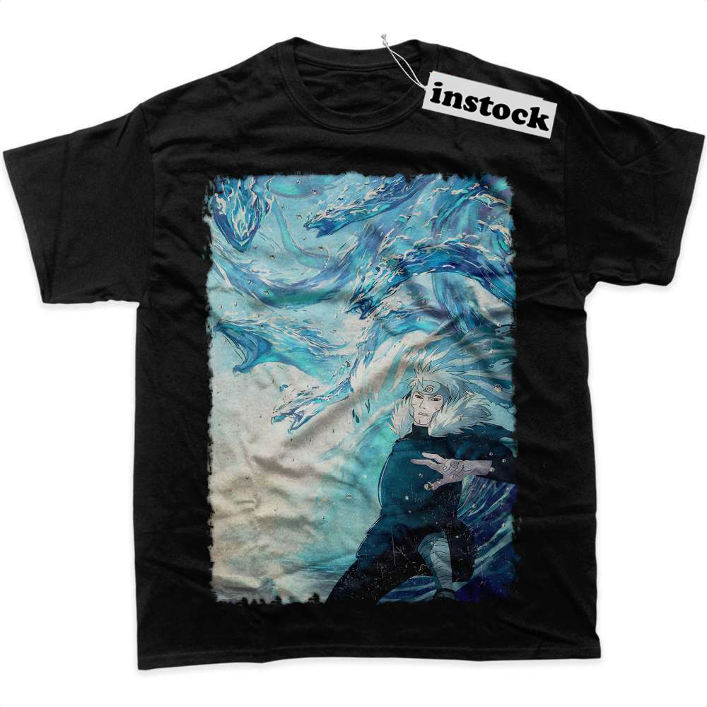 Tobirama Senju Shirt, Naruto Shirt, Anime Shirt, graphic T-Shirt