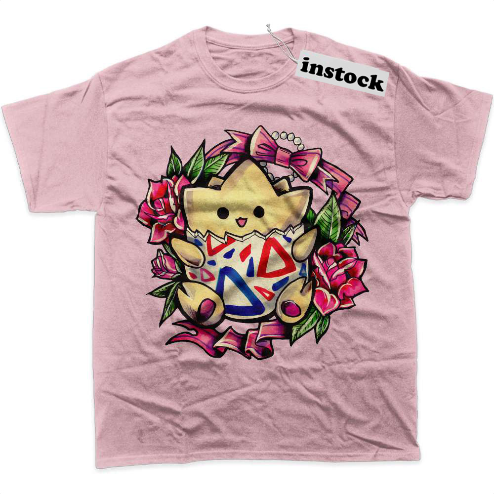 Togepi Shirt, Pokemon Shirt, Anime Shirt, Graphic T-Shirt