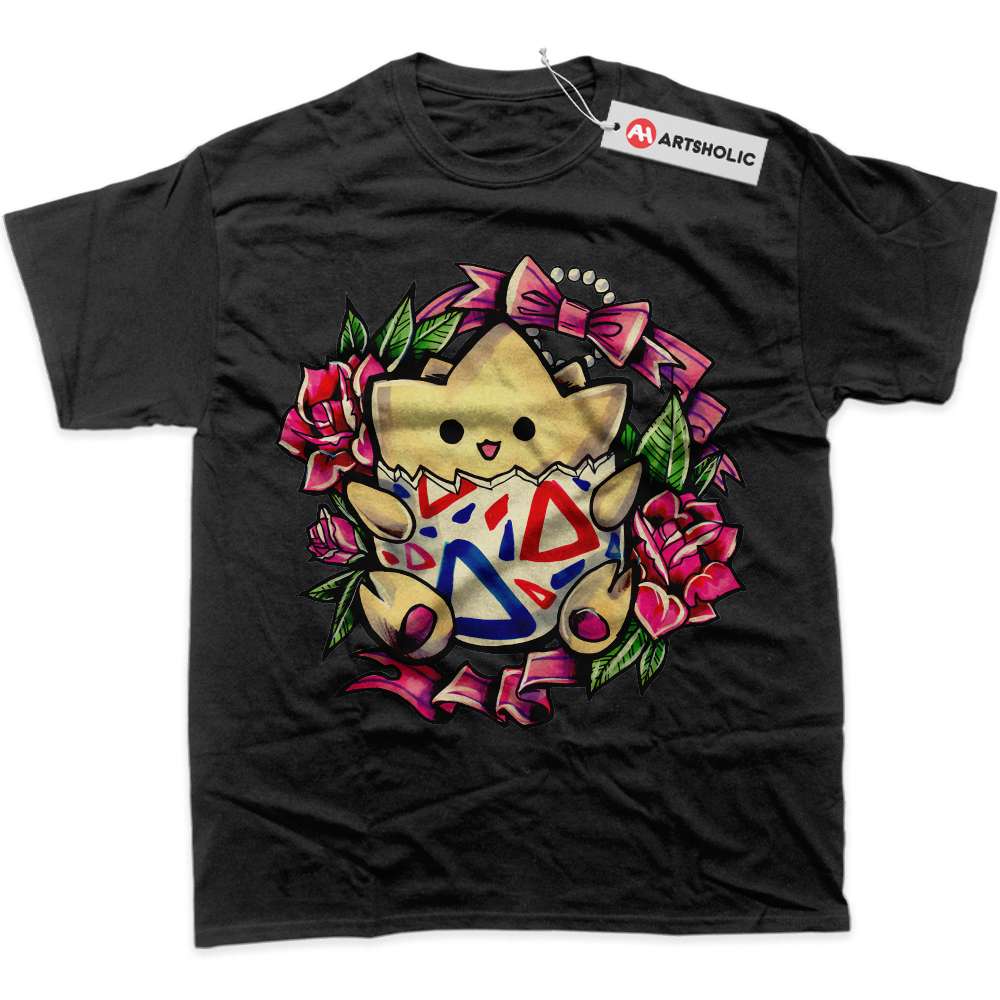 Alternative view of Togepi Shirt, Pokemon Shirt, Anime Shirt, Graphic T-Shirt