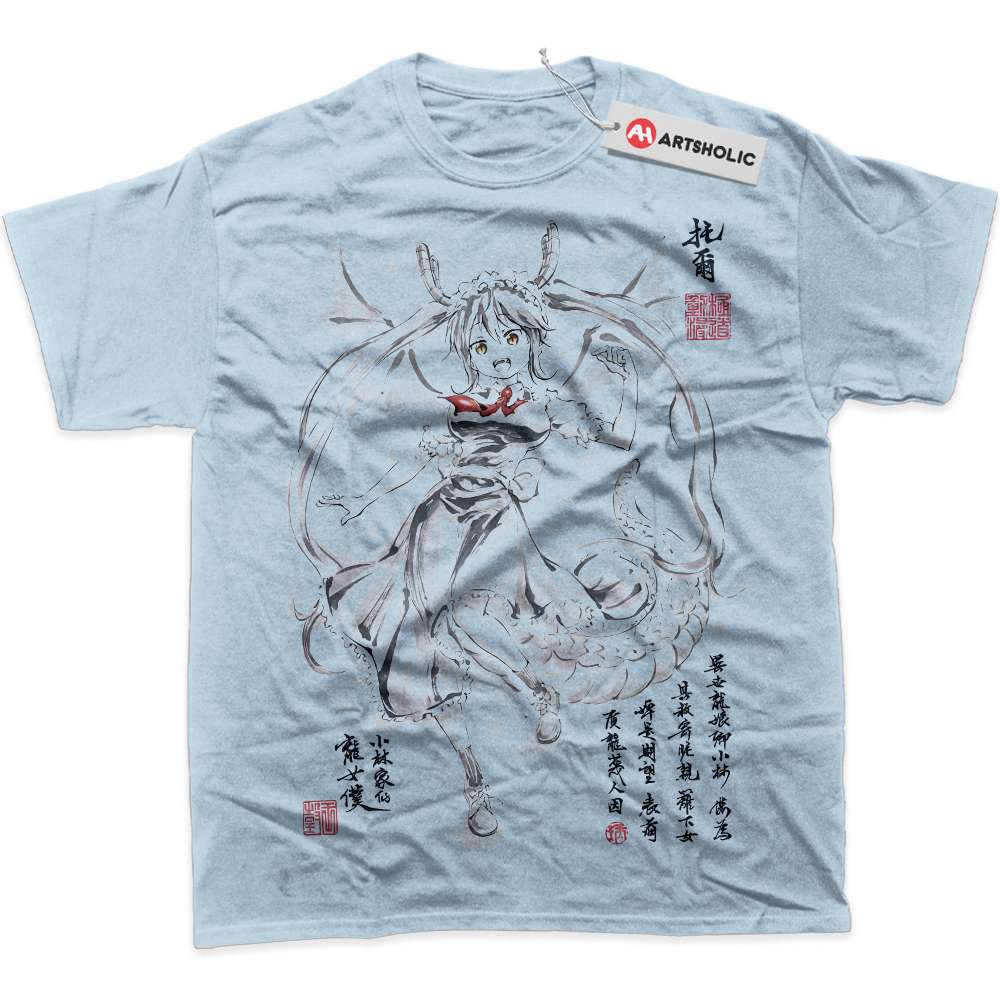 Alternative view of Tohru Shirt, Miss Kobayashi's Dragon Maid Shirt, Anime Shirt, Graphic Tee