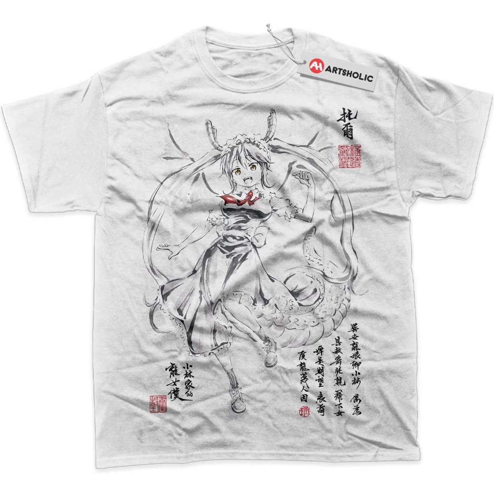 Tohru Shirt, Miss Kobayashi's Dragon Maid Shirt, Anime Shirt, Graphic Tee