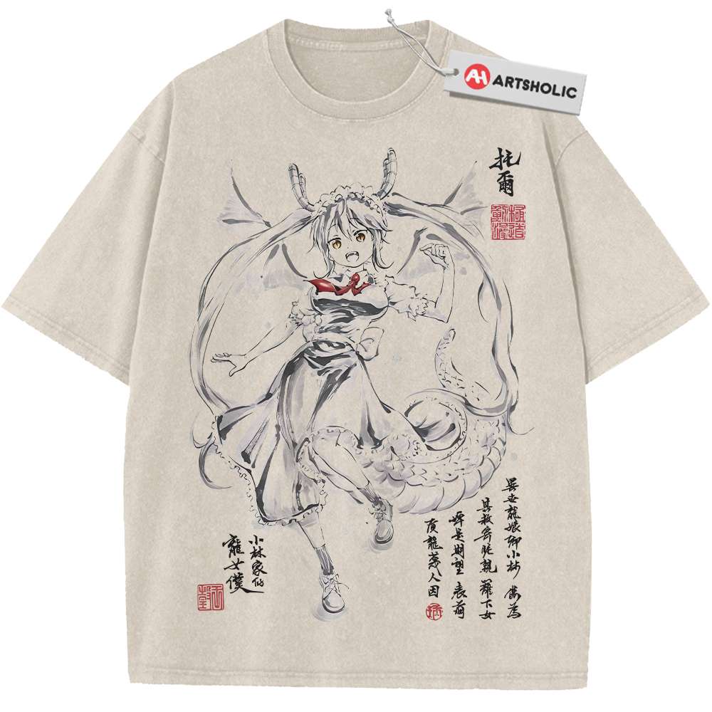 Tohru Shirt, Miss Kobayashi's Dragon Maid Shirt, Anime Shirt, Vintage Tee