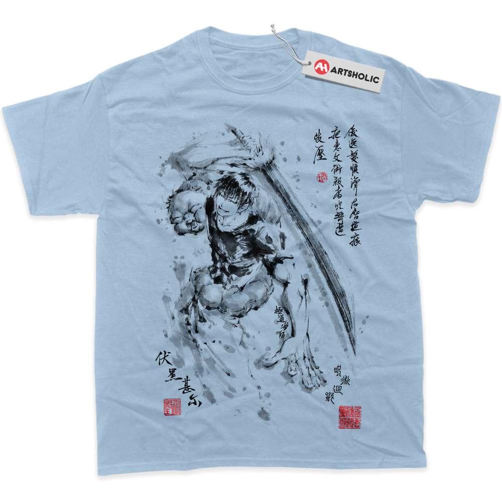 Alternative view of Toji Fushiguro Shirt, Jujutsu Kaisen Shirt, Anime Shirt, Graphic T-Shirt