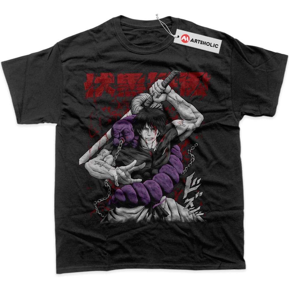 Alternative view of Toji Fushiguro Shirt, Jujutsu Kaisen Shirt, Anime Shirt, Graphic Tee