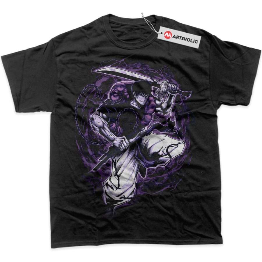 Alternative view of Toji Fushiguro Shirt, Jujutsu Kaisen Shirt, Anime Shirt, Graphic Tee