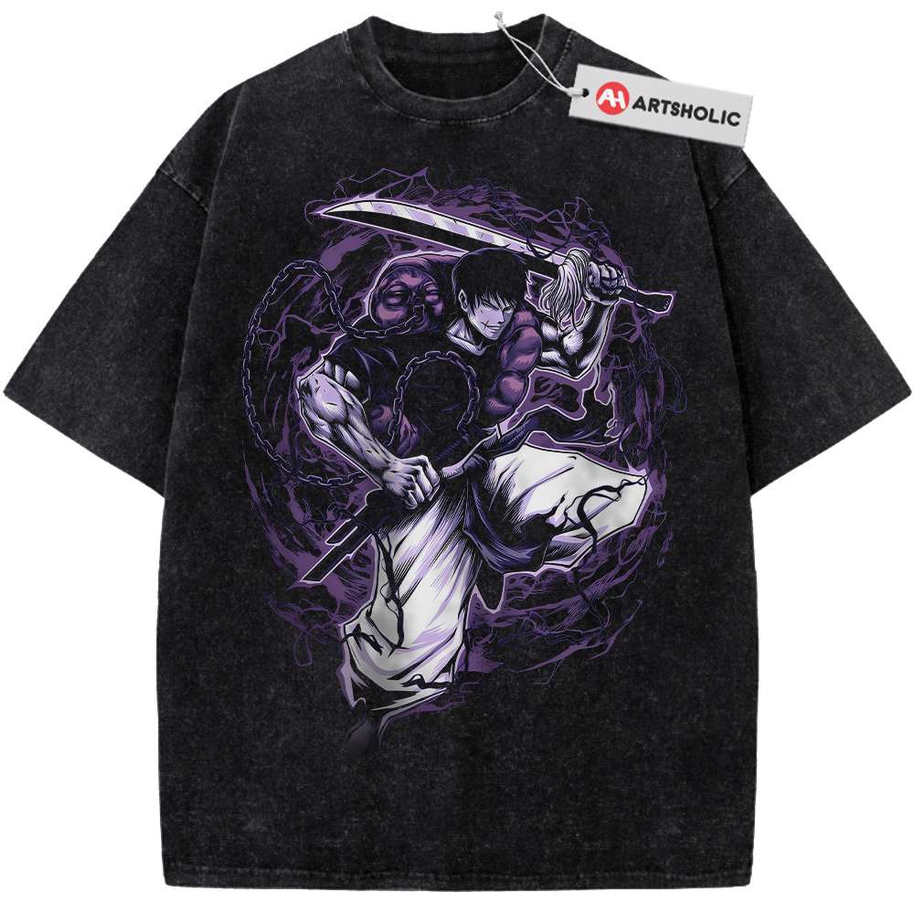 Toji Fushiguro Shirt, Jujutsu Kaisen Shirt, Anime Shirt, Vintage Tee