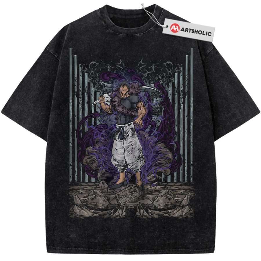 Alternative view of Toji Fushiguro Shirt, Jujutsu Kaisen Shirt, Anime Shirt, Vintage Tee