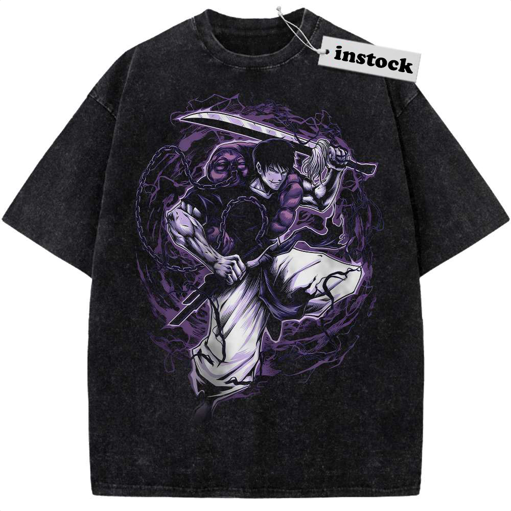 Toji Fushiguro Shirt, Jujutsu Kaisen Shirt, Anime Shirt, Vintage Tee