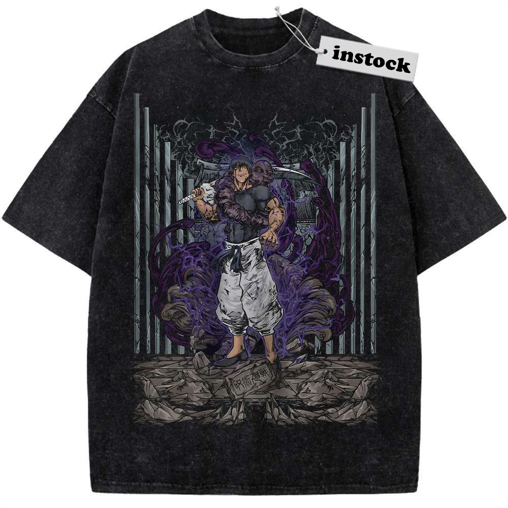 Toji Fushiguro Shirt, Jujutsu Kaisen Shirt, Anime Shirt, Vintage Tee