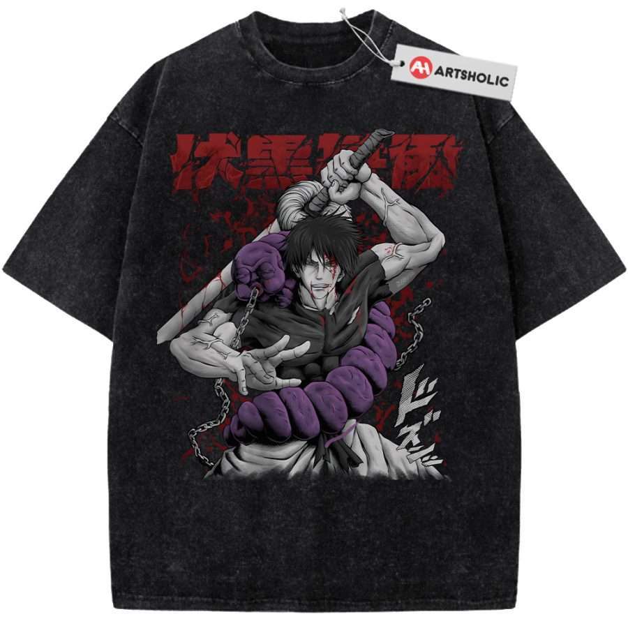 Alternative view of Toji Fushiguro Shirt, Jujutsu Kaisen Shirt, Anime Shirt, Vintage Tee