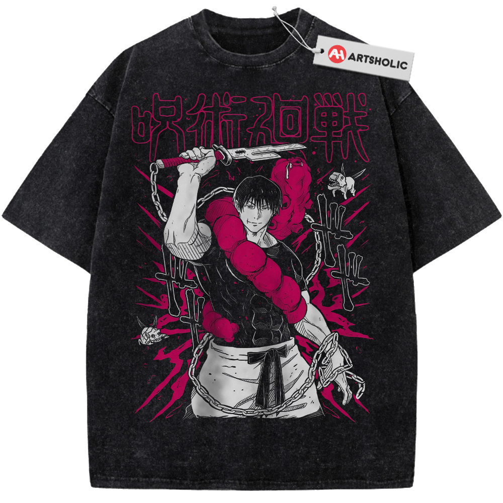 Toji Fushiguro Shirt, Jujutsu Kaisen Shirt, Anime Shirt, Vintage Tee