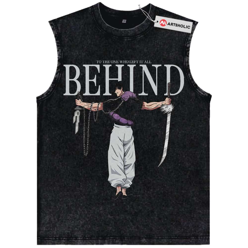 Toji Fushiguro Tank Top, Jujutsu Kaisen Tank Top, Anime Tank Top, Vintage Tank Top