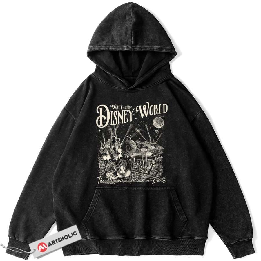 Alternative view of Tom and Jerry Hoodie, Cartoon Hoodie, Vintage Hoodie