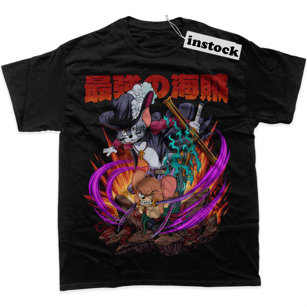 Tom and Jerry Shirt, Animated Shirt, Graphic T-Shirt