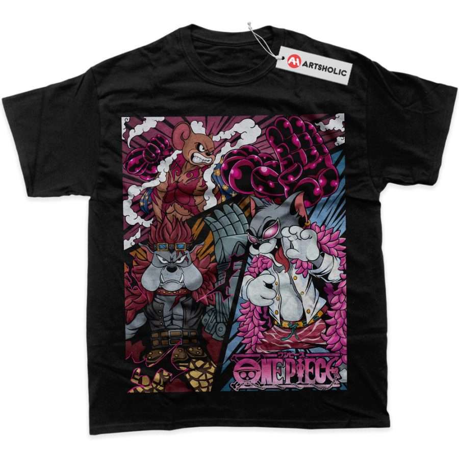 Alternative view of Tom and Jerry Shirt, Animated Shirt, Graphic T-Shirt